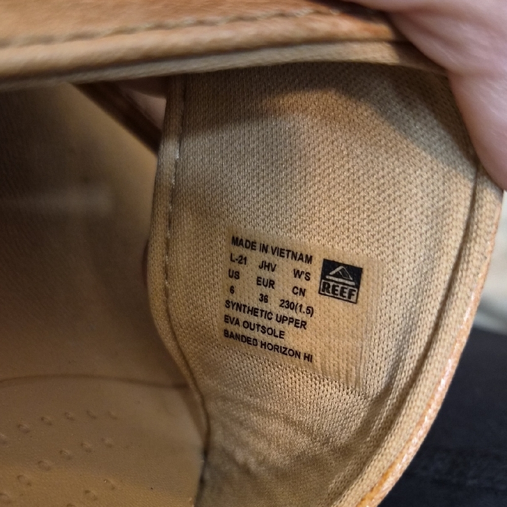 Reef Banded Horizon Tan Slides - Picture 6 of 6